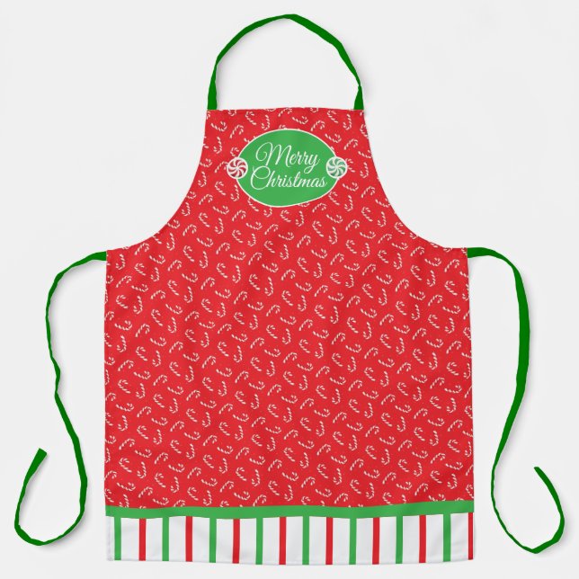 Delantal de Chef Feliz Navidad (Anverso)