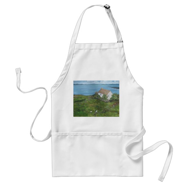 Delantal de Chef Irlandés, Irlanda (Frente)