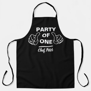 Delantal De Chef Para Una Persona - Cocina Persona