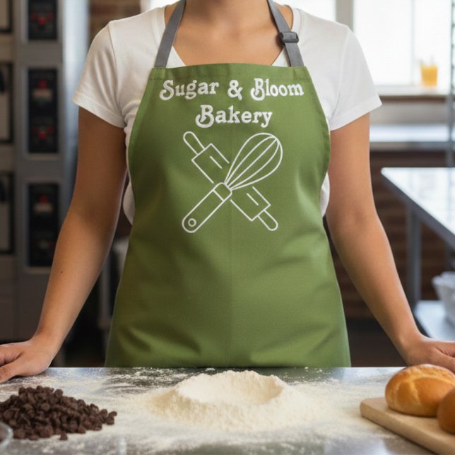Delantal de chef / personal de panadería personali (Subido por el creador)