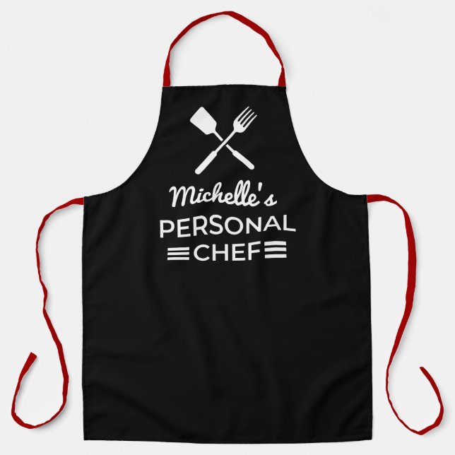 Delantal de Chef Personal - Regalo de Castigo de C (Anverso)