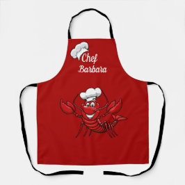 Delantal de chef personalizado con estampado de la