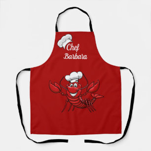 Delantal de chef personalizado con estampado de la