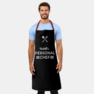 Delantal de Chef Personalizado con Nombre - Regalo