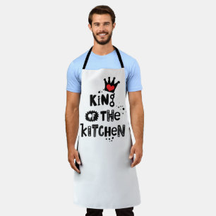 Delantal de Chef Real: Rey de la Cocina
