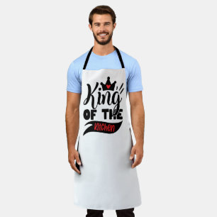 Delantal de Chef Real: Rey de la Cocina