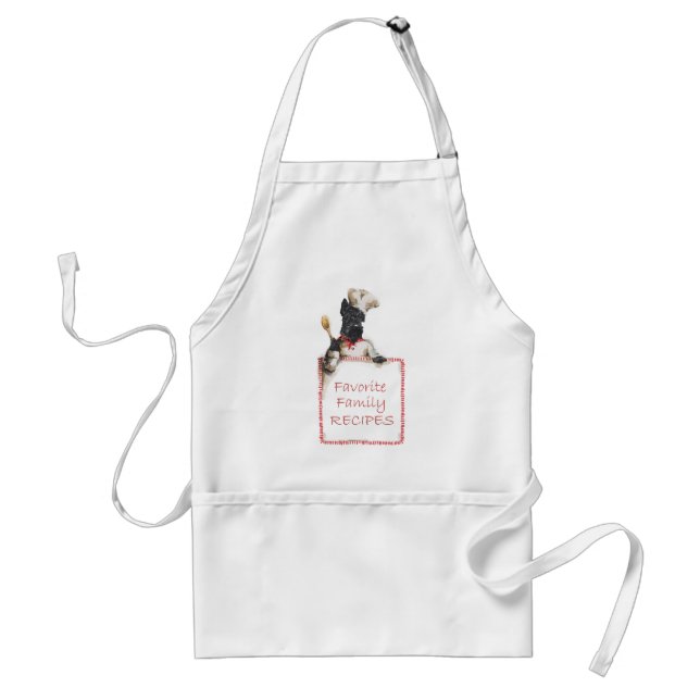 Delantal de Chef Terrier Escocés (Frente)