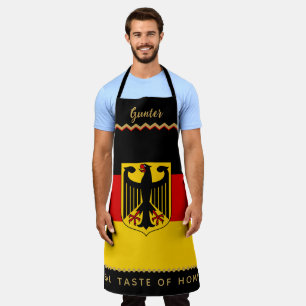Delantal de Cocina Alemania, Delantal de la Bander