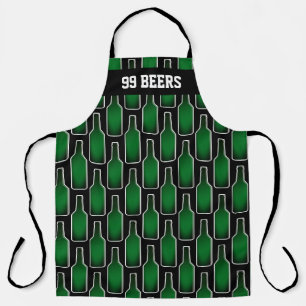 Delantal de cocina BBQ para hombres con estampado 