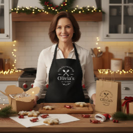 Delantal de cocina Comidas personalizadas y recuer