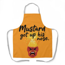 Delantal de cocina con humor de condimento