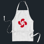 Delantal de Cocina Cruz Vasca Roja “Lauburu "<br><div class="desc">Delantal de Cocina Cruz Vasca Roja “Lauburu”</div>