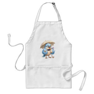 Delantal de cocina Daddy Bird regalo para papá che