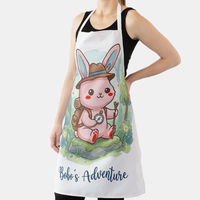 Delantal de cocina de Bunny Adventure de Bobo - Ka (in situ)