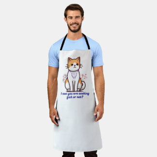 Delantal de cocina de diseño personalizado y cómod