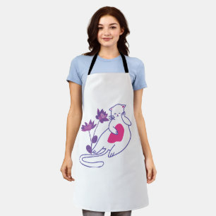 Delantal de cocina de diseño personalizado y cómod