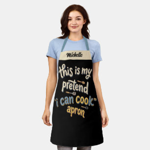 Delantal de Cocina de Mentira - Regalo Divertido d