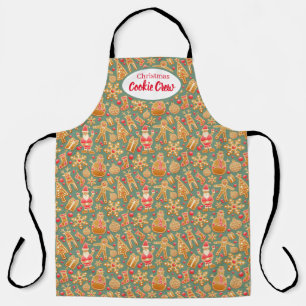 Delantal de cocina de Navidad para equipo de galle