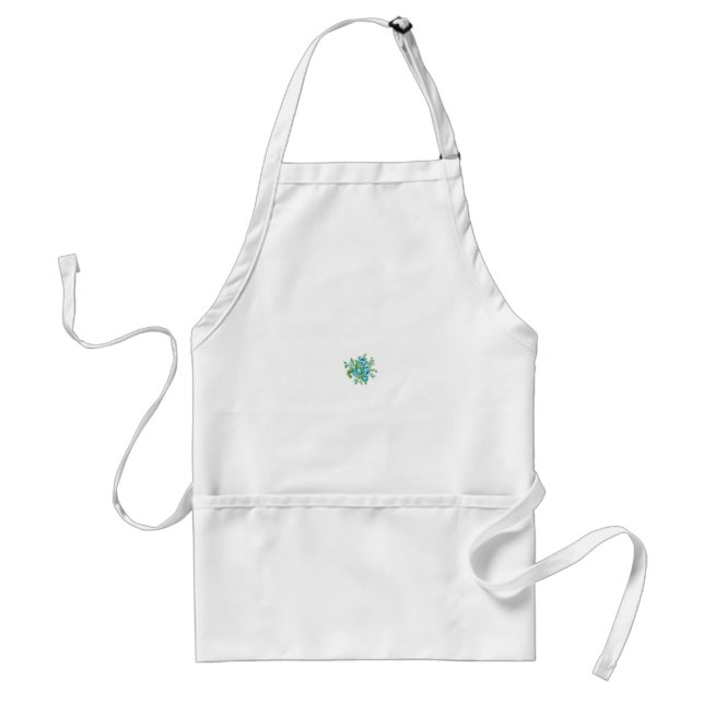 Delantal de Cocina Floral | Estilo de Repostería E (Frente)