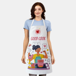 Delantal de cocina Good Cook – Delantal divertido 