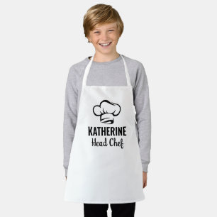 delantal de cocina jefe de cocina sous chef nombre