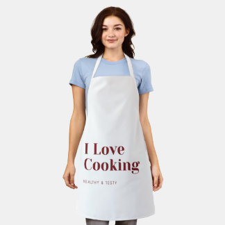 Delantal de cocina 'Me encanta cocinar' Ropa de co