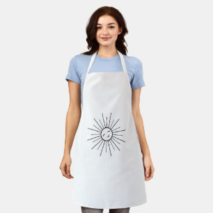 Delantal de cocina Minimalista Sol - Modern Sunshi