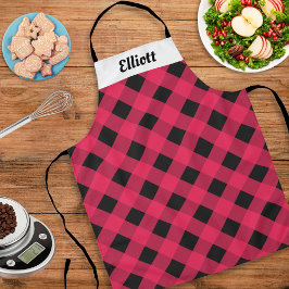 Delantal de Cocina Moderno Personalizado Cuadro Bú
