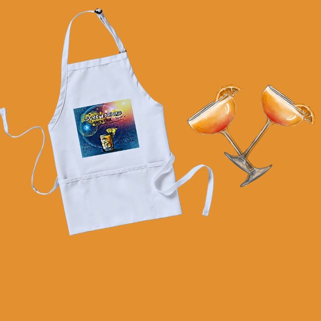 Delantal de cocina para amantes de cócteles (Subido por el creador)