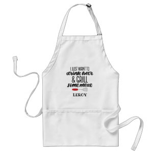 Delantal de cocina para barbacoa a la parrilla par