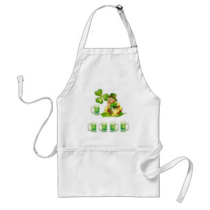Delantal de cocina para el día de San Patricio