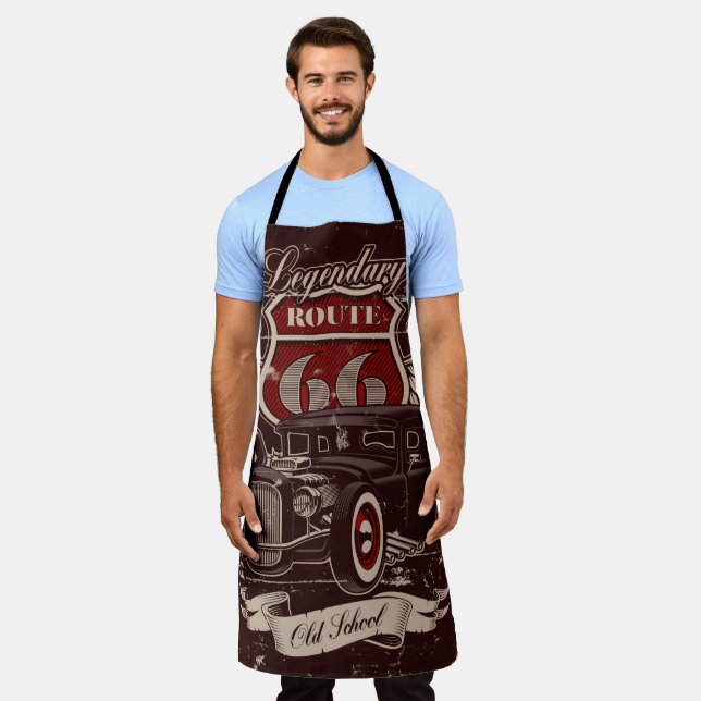Delantal de cocina para hombres (Gastado)