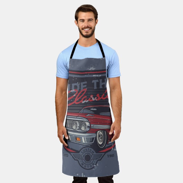 Delantal de cocina para hombres (Gastado)