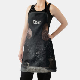 Delantal de cocina para hornear harina para tu fot