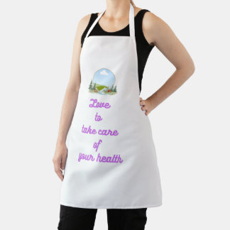 Delantal de Cocina para Mujeres con Monograma Mode