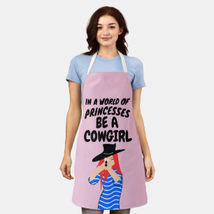 DELANTAL DE COCINA PARA MUJERES VAQUERA