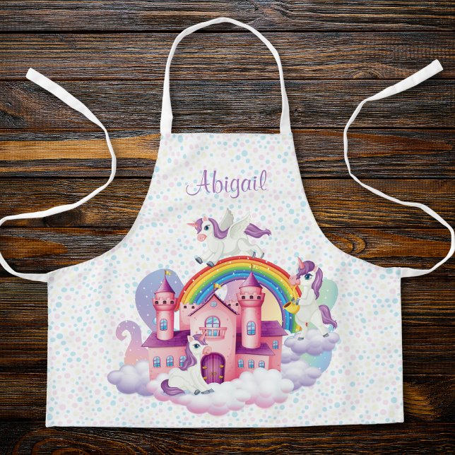 Delantal de Cocina Personalizado de Unicornio para (Subido por el creador)