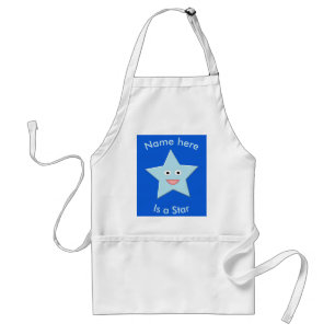 Delantal de cocina personalizado Estrella de celeb