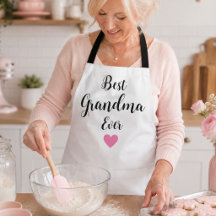 Delantal de cocina Personalizado Mejor Abuela del 