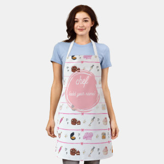 Delantal de cocina Pink Chef | Cocina de pastelerí