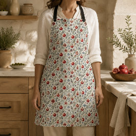 Delantal de Cocina Rama de Olivo Granado Mediterrá
