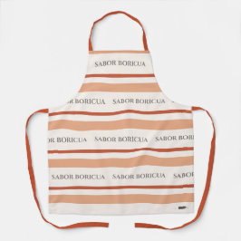 Delantal de cocina Sabor Boricua