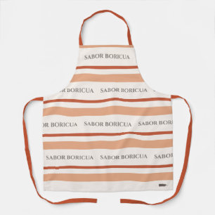 Delantal de cocina Sabor Boricua