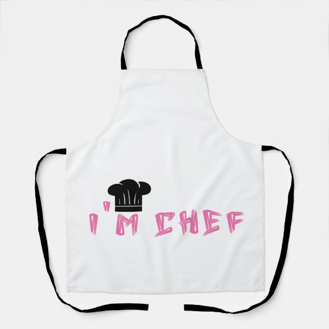 delantal de cocina SOY CHEF (Anverso)
