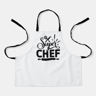 Delantal de cocina Super Chef con herramientas