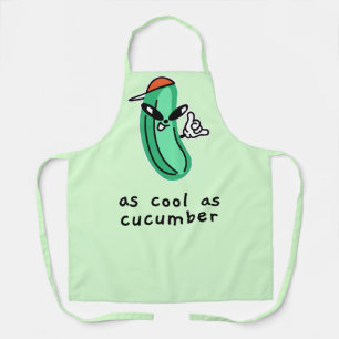 Delantal de cocina - Tan fresco como un pepino