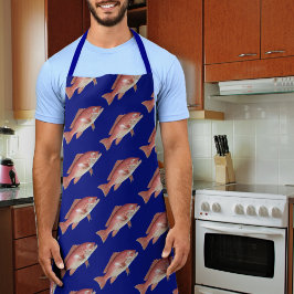 Delantal de cocina unisex con estampado de huachin