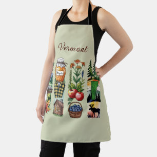 Delantal de cocina Vermont Outdoors de 4 paneles