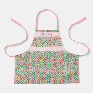 Delantal de Cocina Vintage - Estilo Colcha  - Pequ