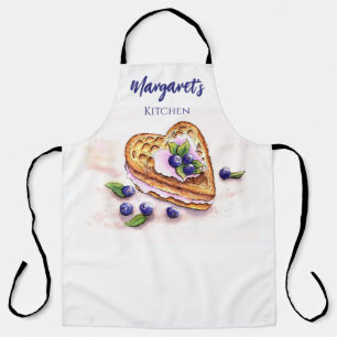 Delantal de cocinero personalizado de arándano 